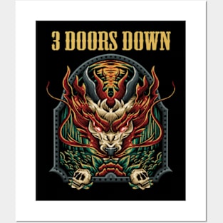 3 DOORS DOWN BAND Posters and Art